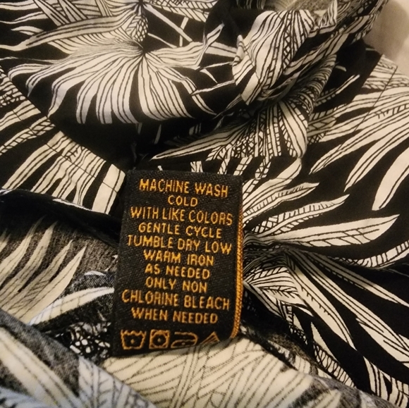 Men's Thread&Cloth Tropical print shirt NWOT - Picture 4 of 6